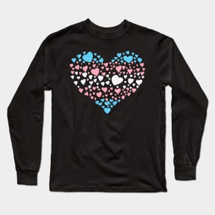 Trans heart Long Sleeve T-Shirt